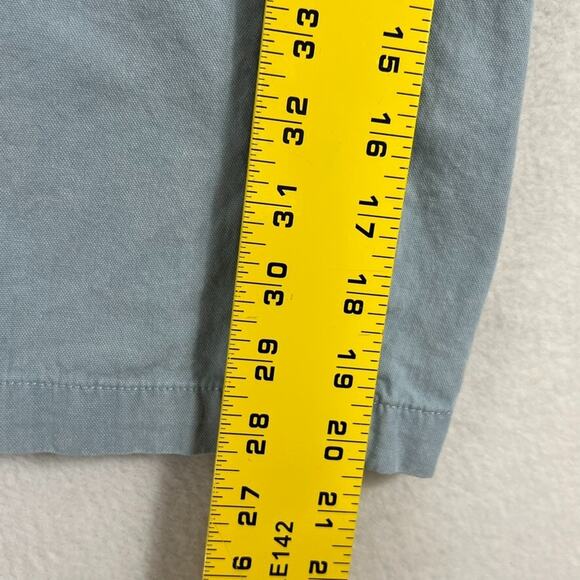 ee:some Capris Womens L Cotton Light Blue Culottes Wide Leg Elastic Waist - Picture 8 of 9